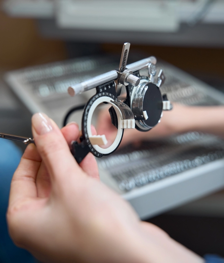 urządzenie do&nbsp;badania wzroku